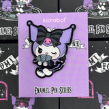 kidrobot x Kuromi "Fortune" Enamel Pins