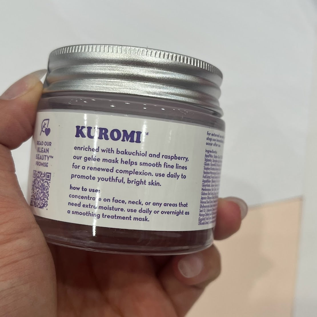 The Creme Shop x Kuromi Clean Beauty Gelee Mask
