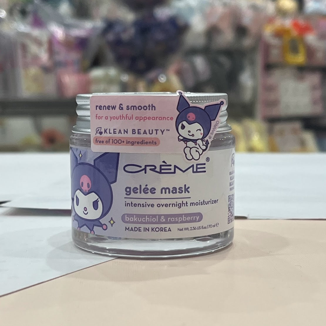 The Creme Shop x Kuromi Clean Beauty Gelee Mask