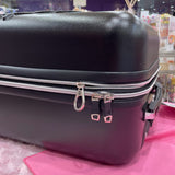 Hello Kitty Ful 21in Black Molded Luggage [NOT AVAILABLE TO SHIP]