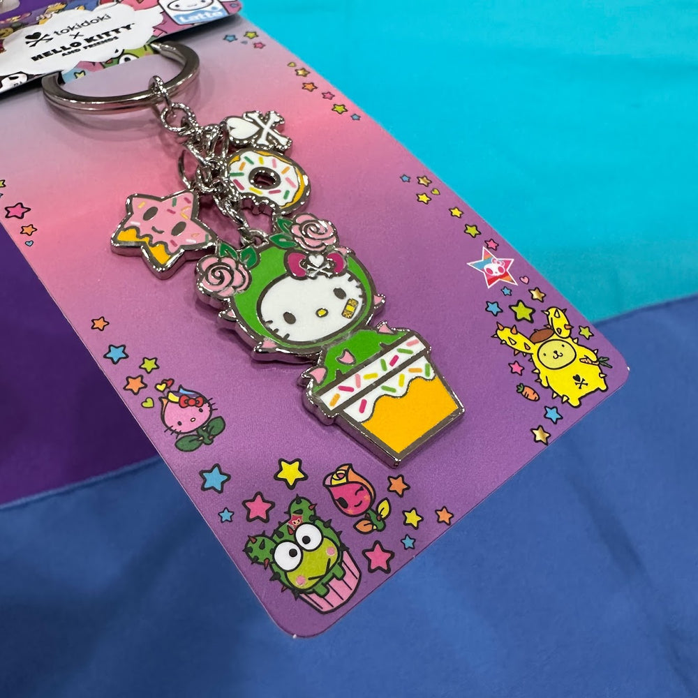 tokidoki x Hello Kitty Enamel Charm Keychain