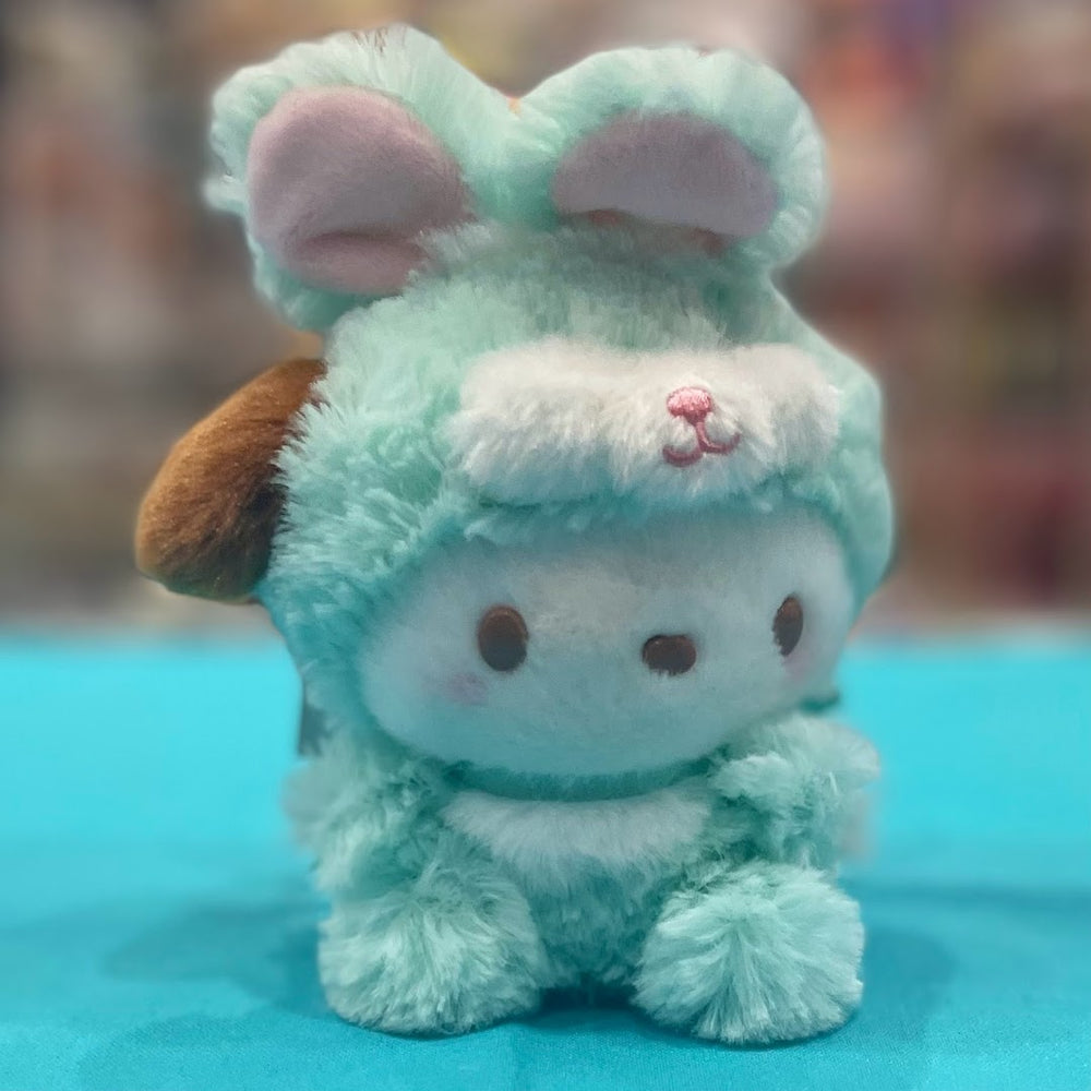 Pochacco "Rabbit" Keychain w/ Mascot