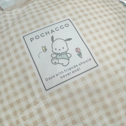 Pochacco "Check" Small Reusable Shopping Bag