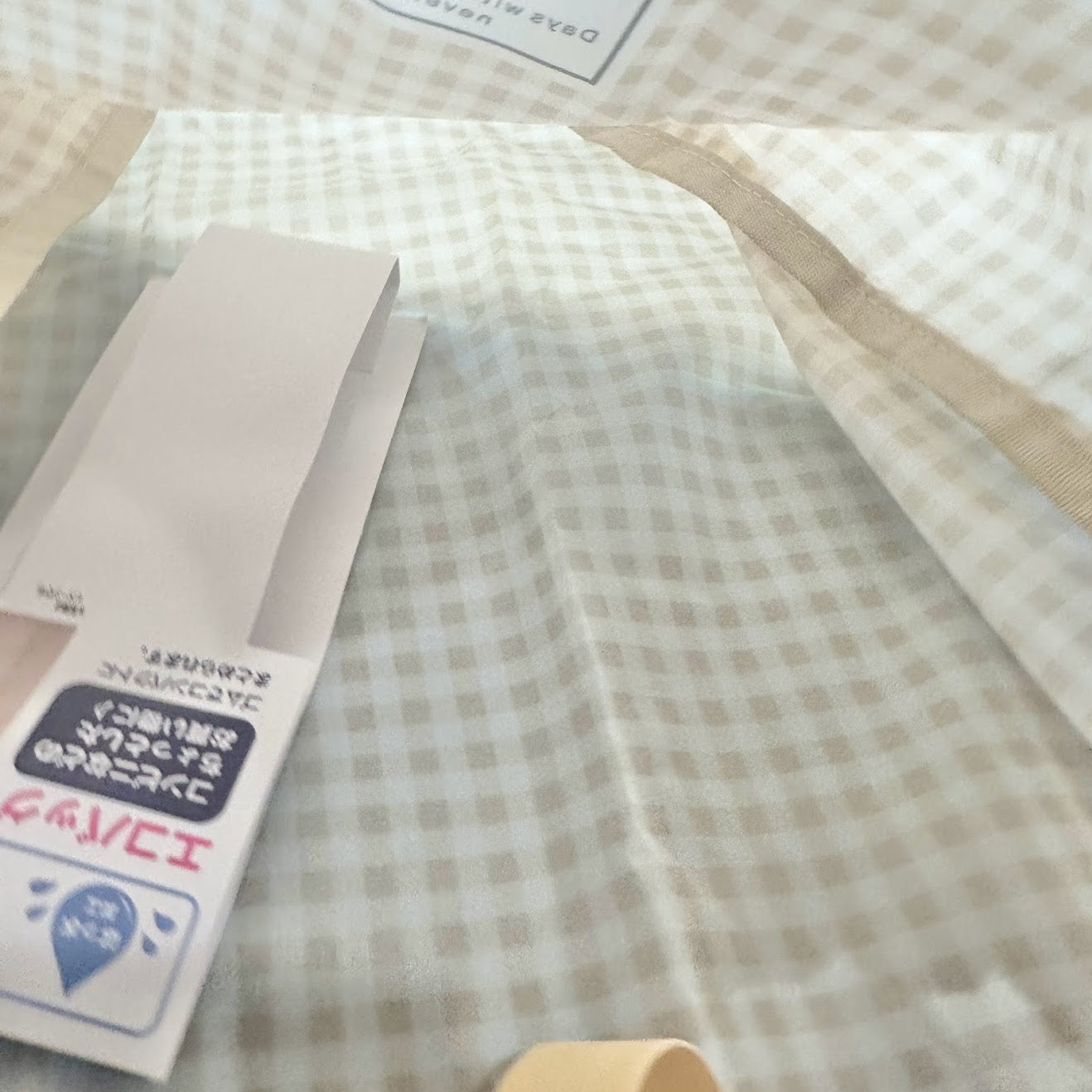 Pochacco "Check" Small Reusable Shopping Bag