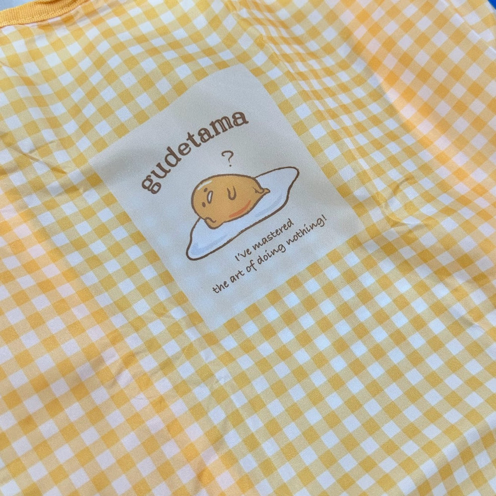 Gudetama "Check" Small Reusable Shopping Bag