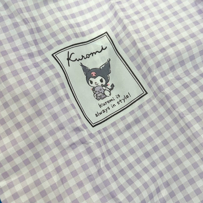 Kuromi "Check" Small Reusable Shopping Bag