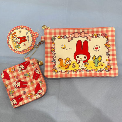 My Melody 2pc Flat Pouch Set