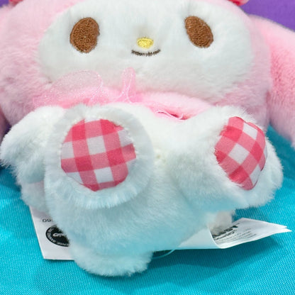 My Melody "Gingham" Mascot Clip On Plush