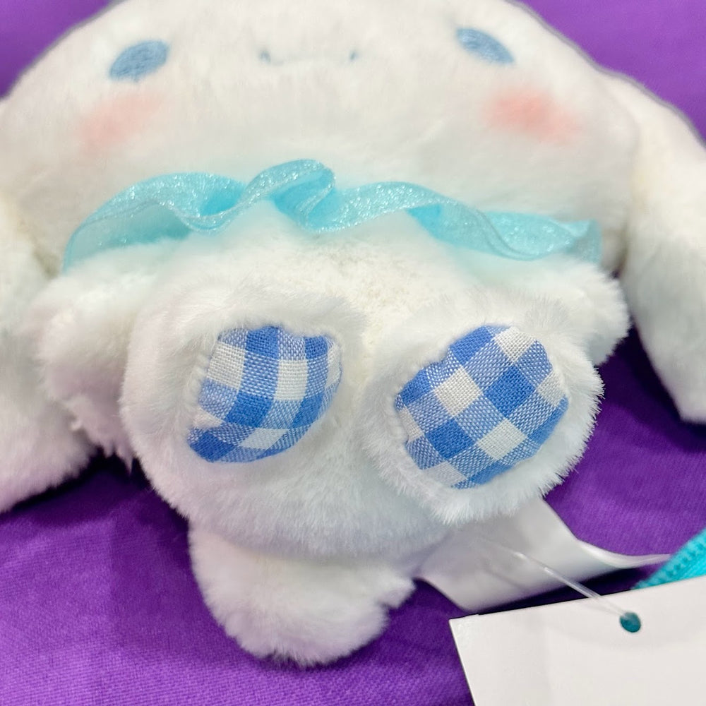 Cinnamoroll "Gingham" Mascot Clip On Plush