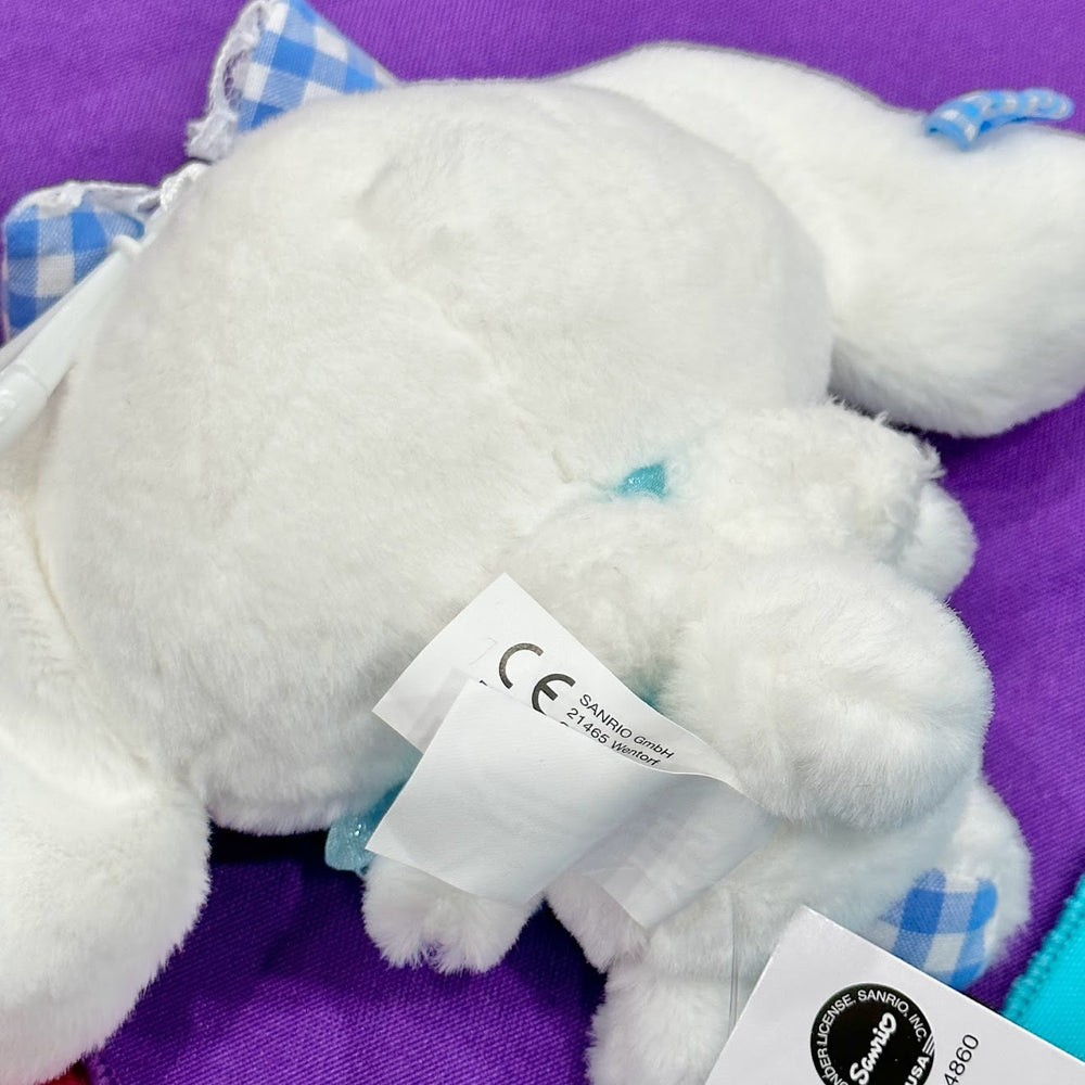 Cinnamoroll "Gingham" Mascot Clip On Plush