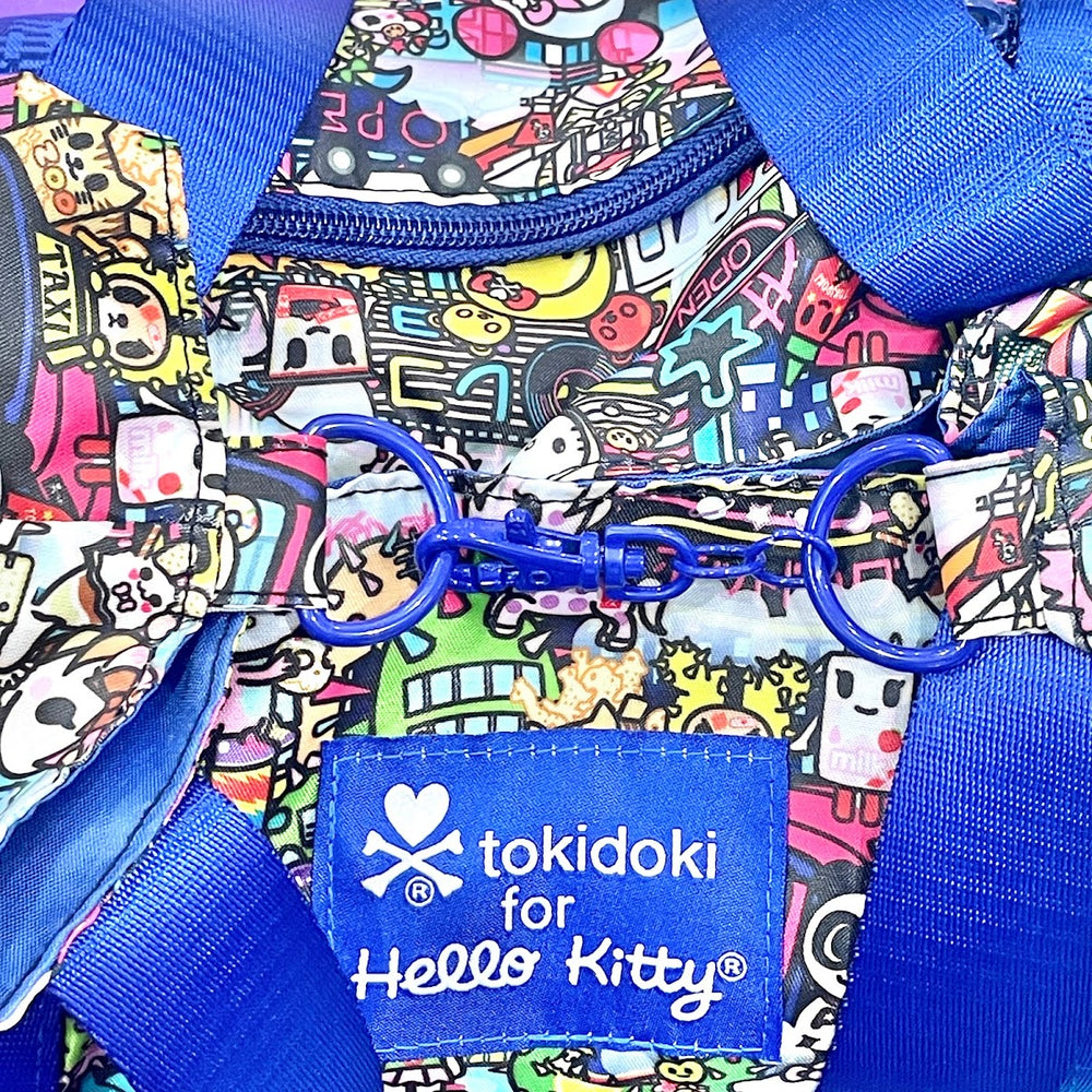 tokidoki x Hello Kitty "Midnight Metropolis" 2-Way Shoulder Tote Bag