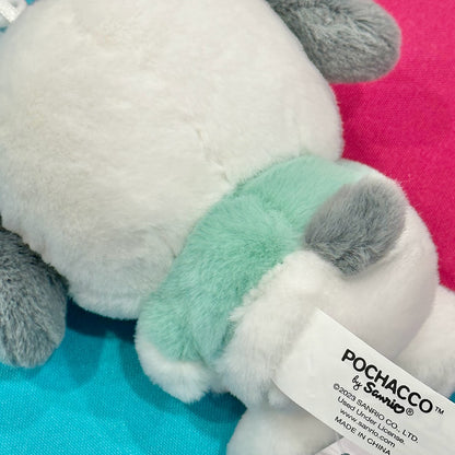 Pochacco "Heart" Mascot Clip On Plush