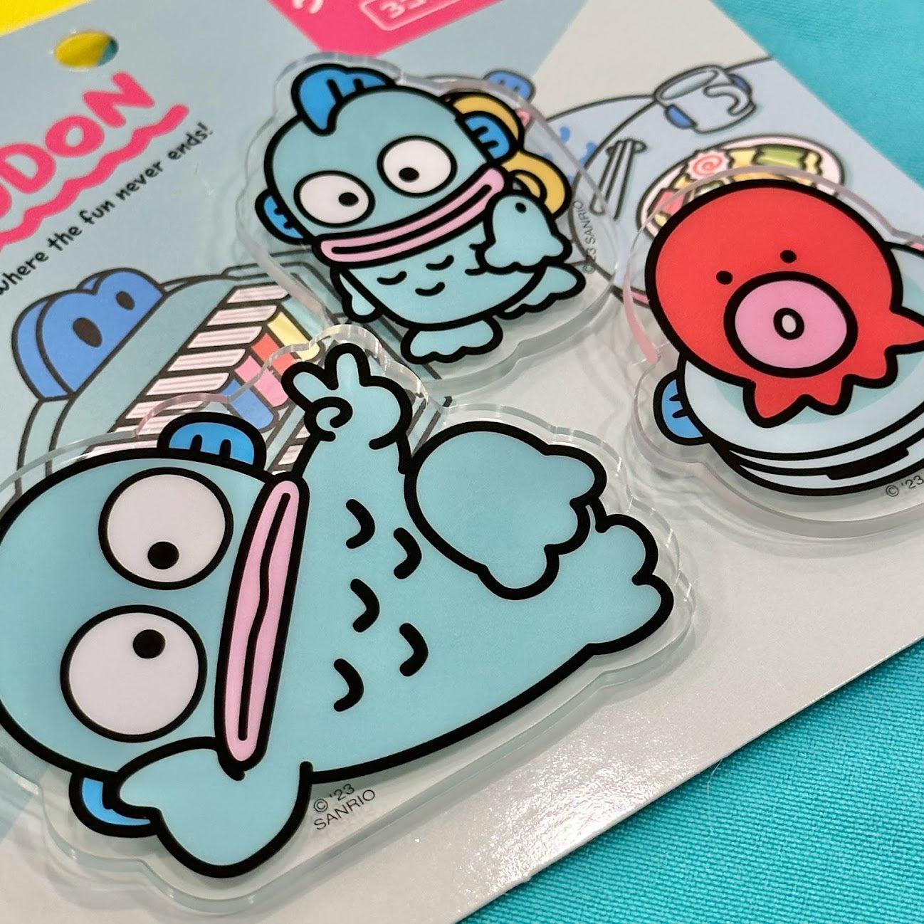 Hangyodon "RM" Die-Cut Clips