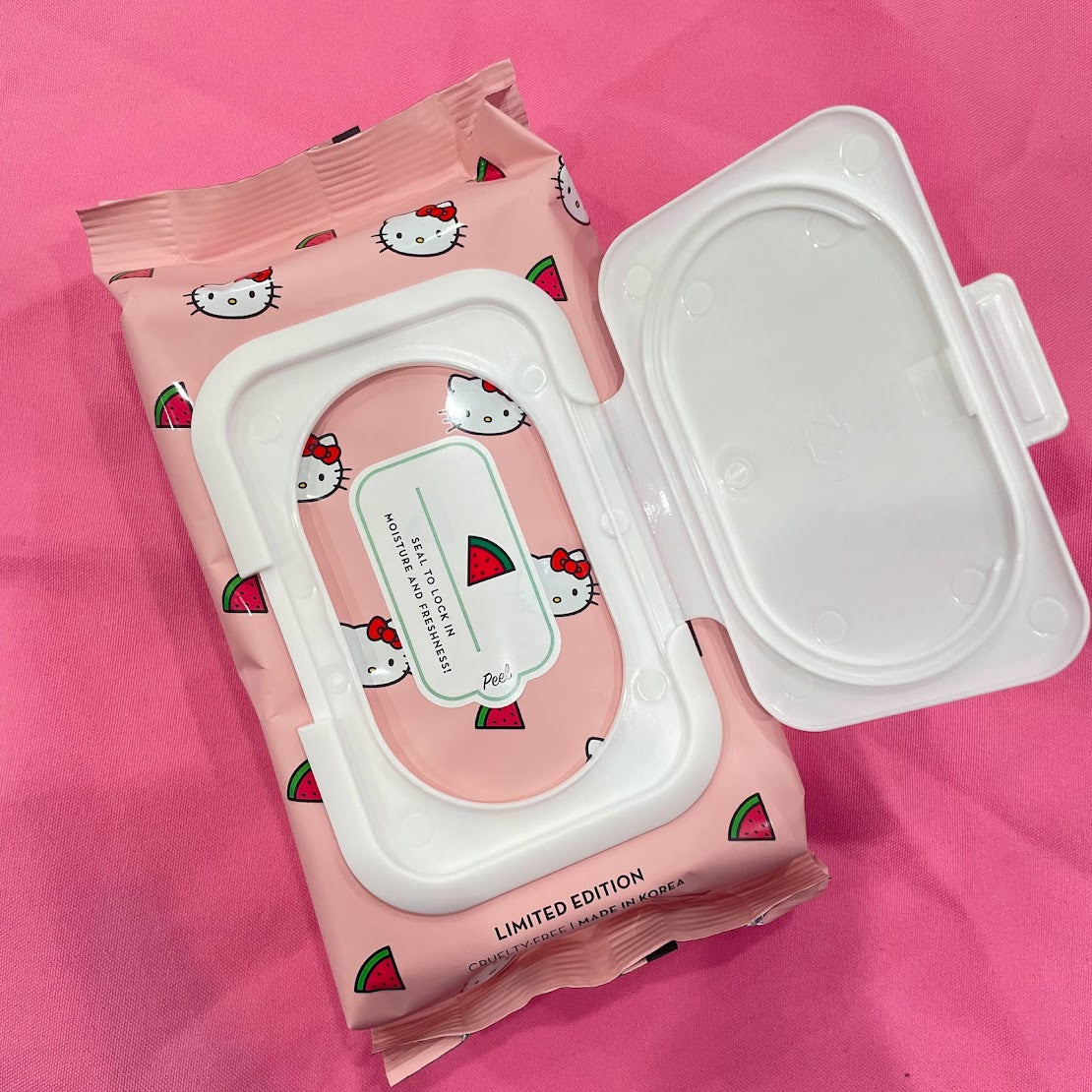 The Creme Shop x My Melody 3-In-1 Complete Cleansing Towelettes