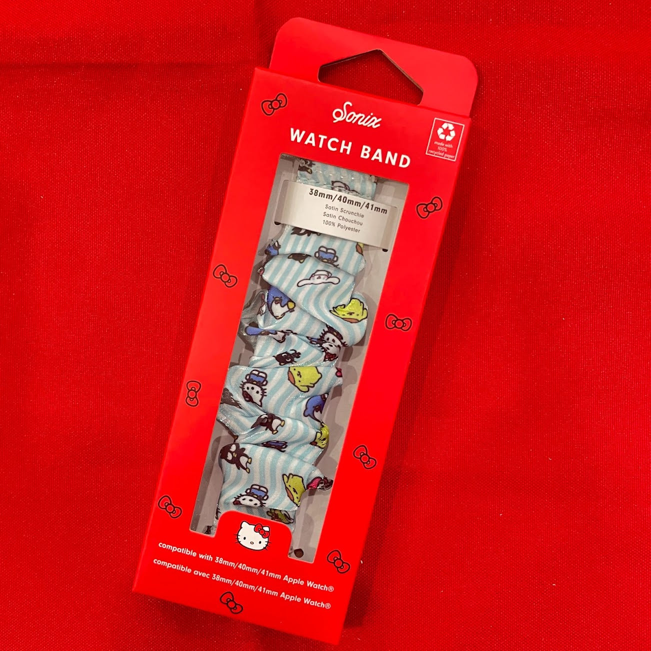 Sonix x Hello Kitty & Friends Scrunchie Apple Watchband
