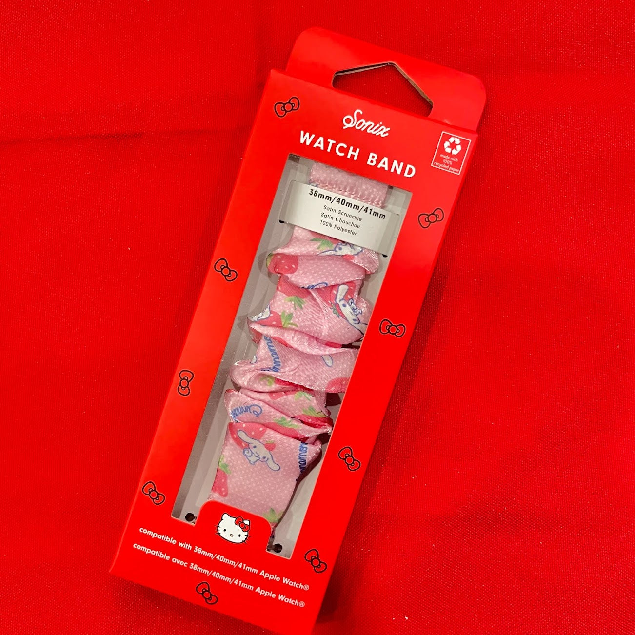 Sonix x Cinnamoroll Scrunchie Apple Watchband