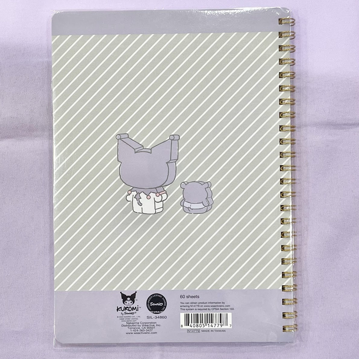 Kuromi & Friend Spiral Notebook