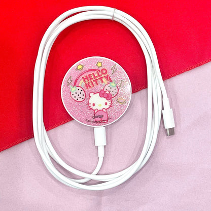 Sonix x Hello Kitty "Strawberry Milk" Magnetic Link Wireless Charger