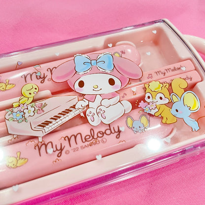 My Melody "Music" Utensil Set