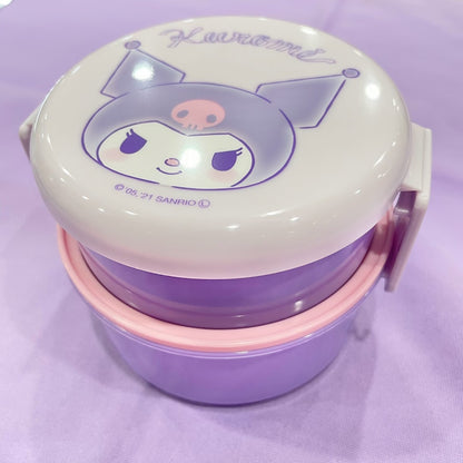 Kuromi Round Bento Lunch Box