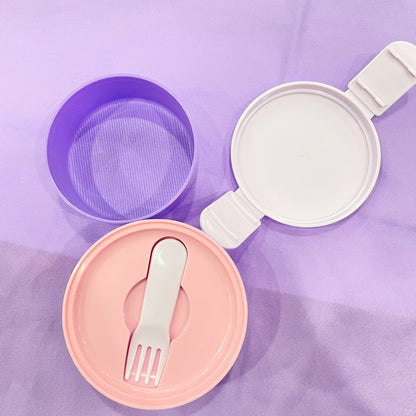 Kuromi Round Bento Lunch Box