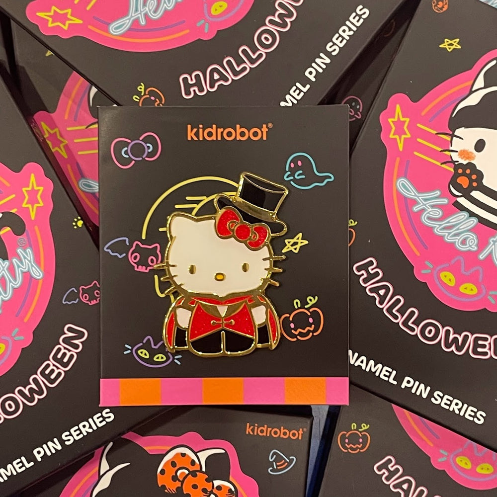 Hello Kitty Halloween Enamel Pins Random 6-Pack