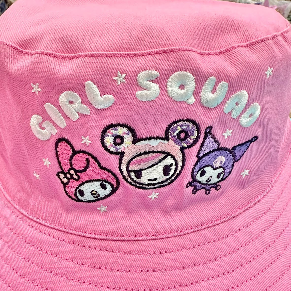 tokidoki x Kuromi & My Melody "Sanrio Balloon Squad" Bucket Hat