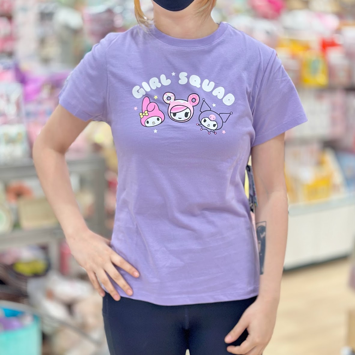 tokidoki x Kuromi & My Melody "Sanrio Balloon Squad" Tee