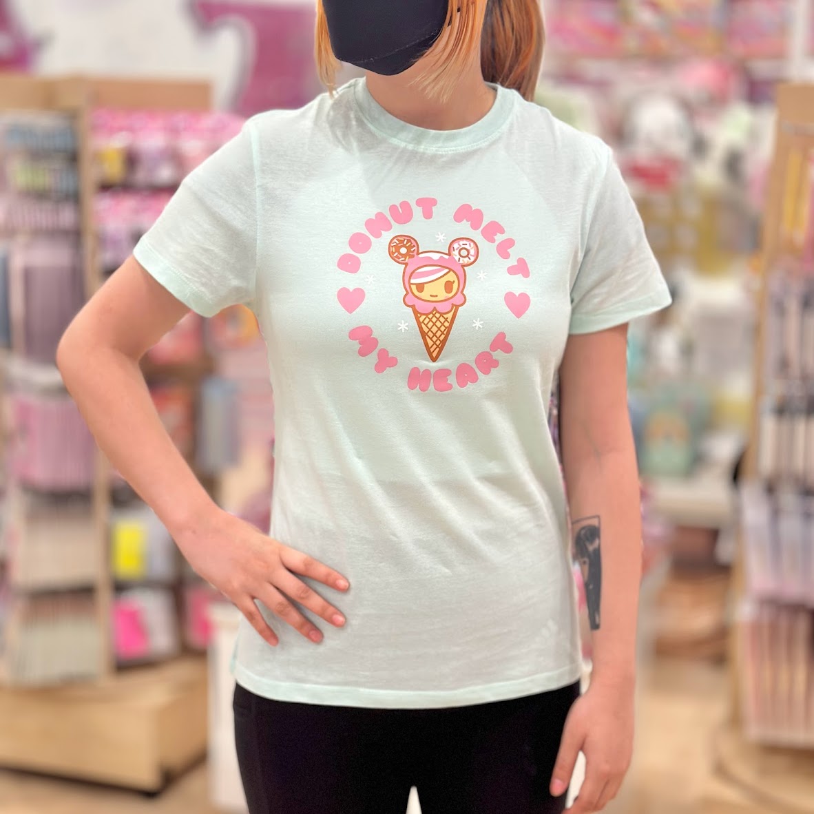 tokidoki "Donut Melt My Heart" Basic Tee