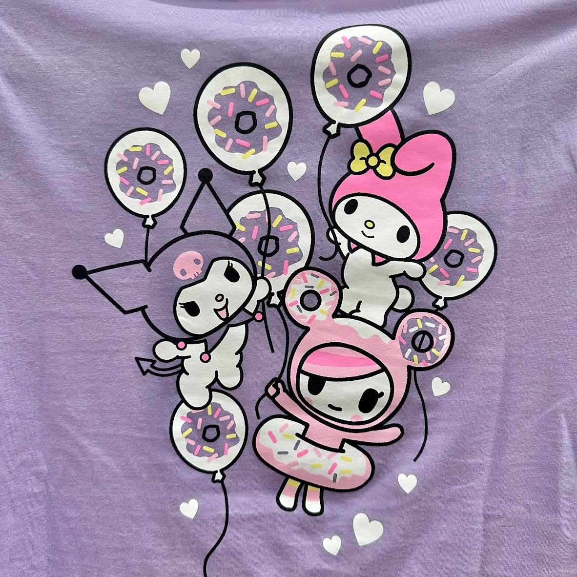 tokidoki x Kuromi & My Melody "Sanrio Balloon Squad" Tee