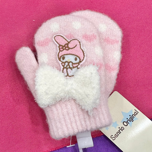 My Melody "Ribbon" Stretch Mittens