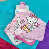 Hello Kitty "Ribbon" Wash Towel w/ Loop Set