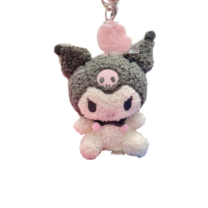 Kuromi "FSD" Keychain w/ Mascot
