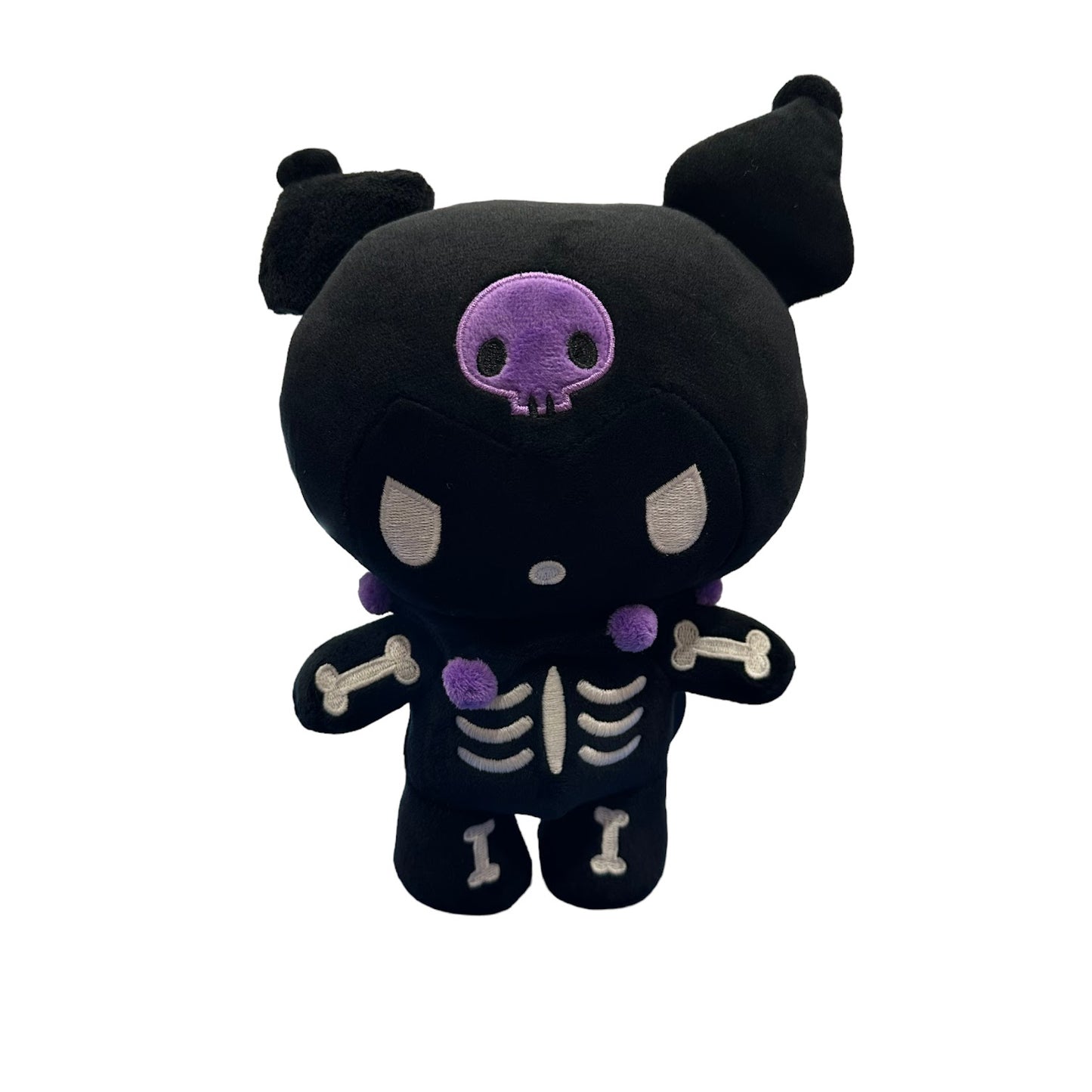 Kuromi GITD Skeleton 8" Plush