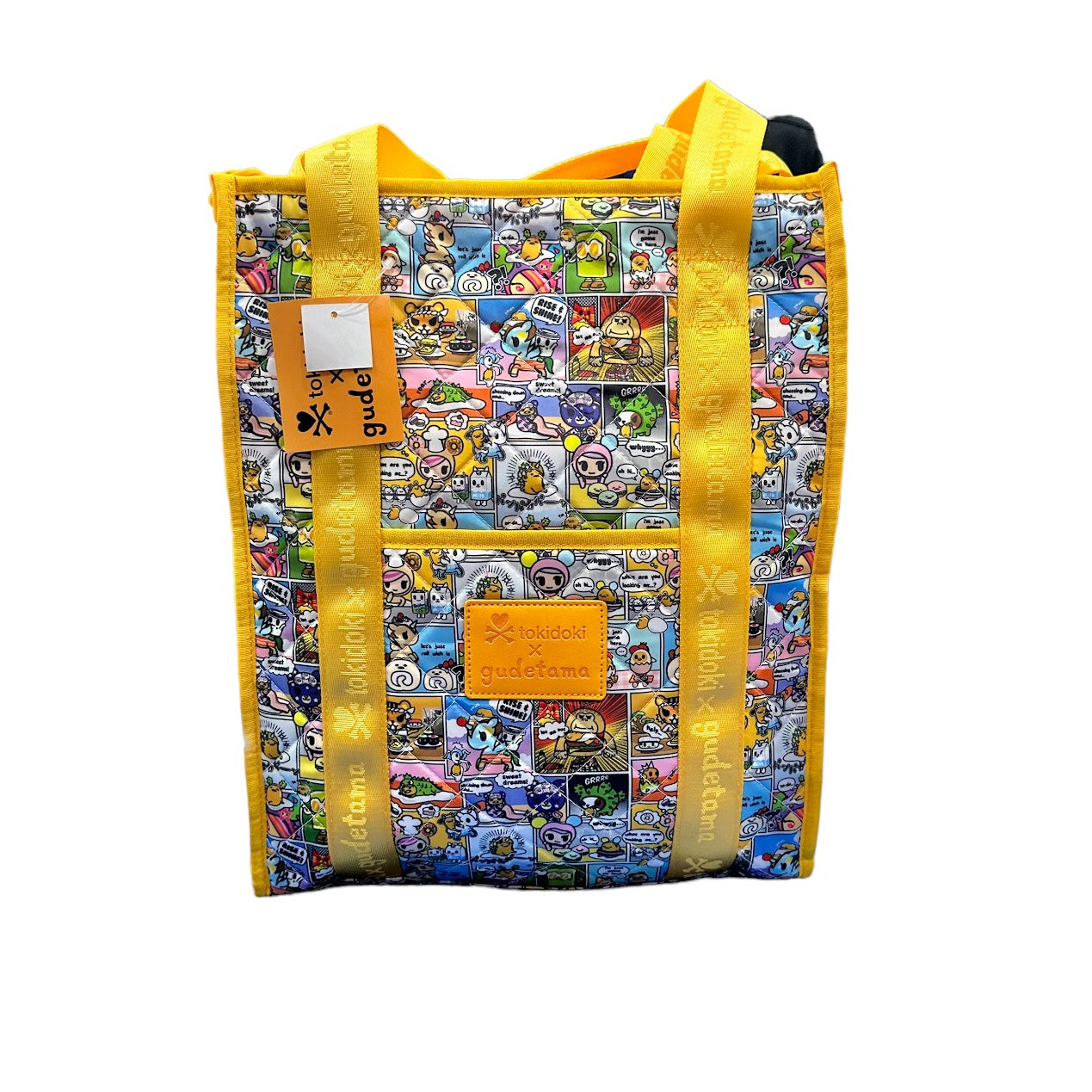 tokidoki x Gudetama "Comic" Shoulder Tote Bag