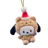 Pochacco Christmas Mascot Plush Ornament