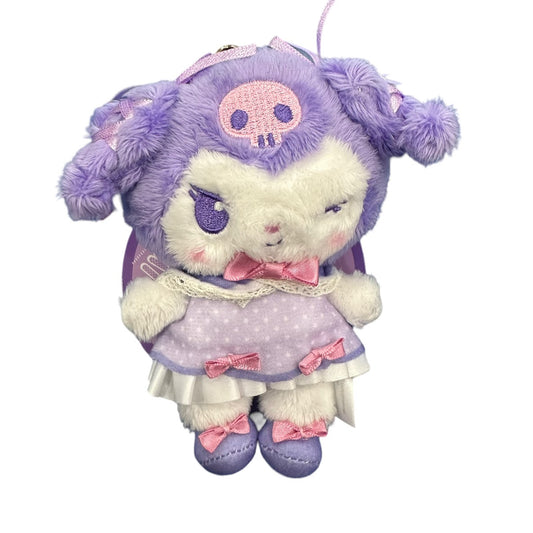 Kuromi "PU" Mascot Plush Keychain