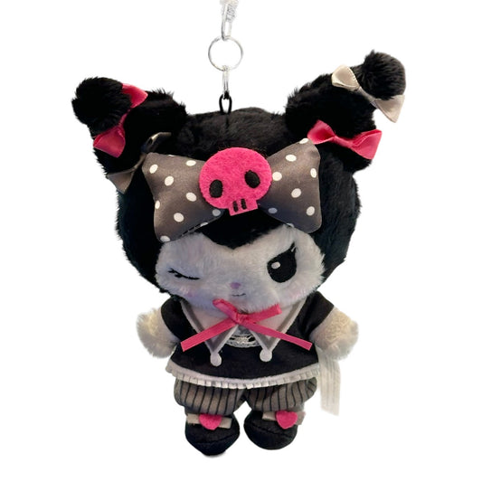 Kuromi "BK" Mascot Plush Keychain