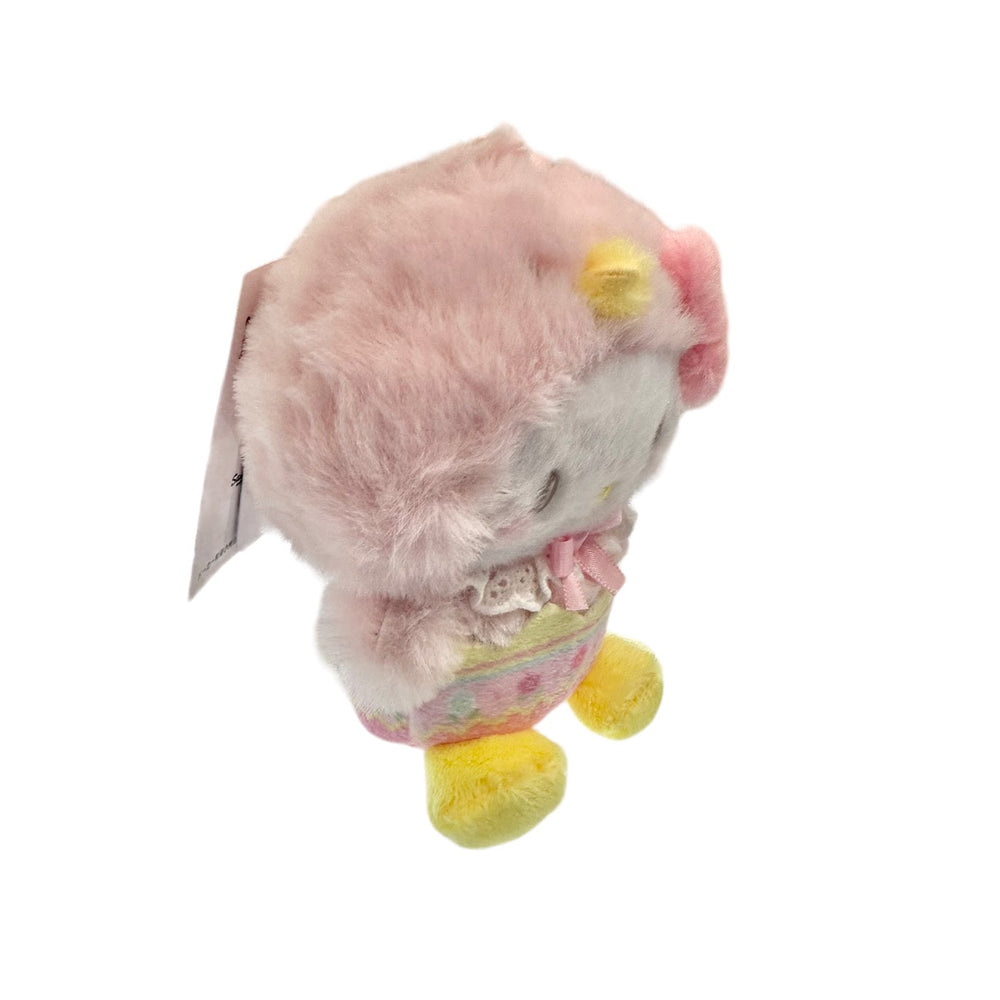 Hello Kitty "Chick" Mascot Plush Keychain