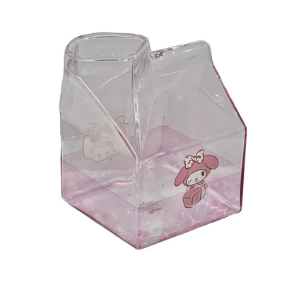 My Melody Glass Milk Carton [LIMIT]