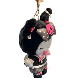 Kuromi "BK" Mascot Plush Keychain