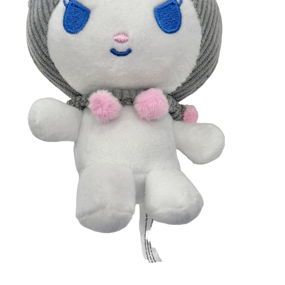 Kuromi Mascot Plush Keychain