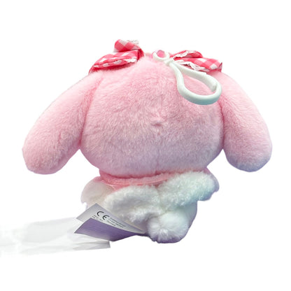 My Melody "Gingham" Mascot Clip On Plush