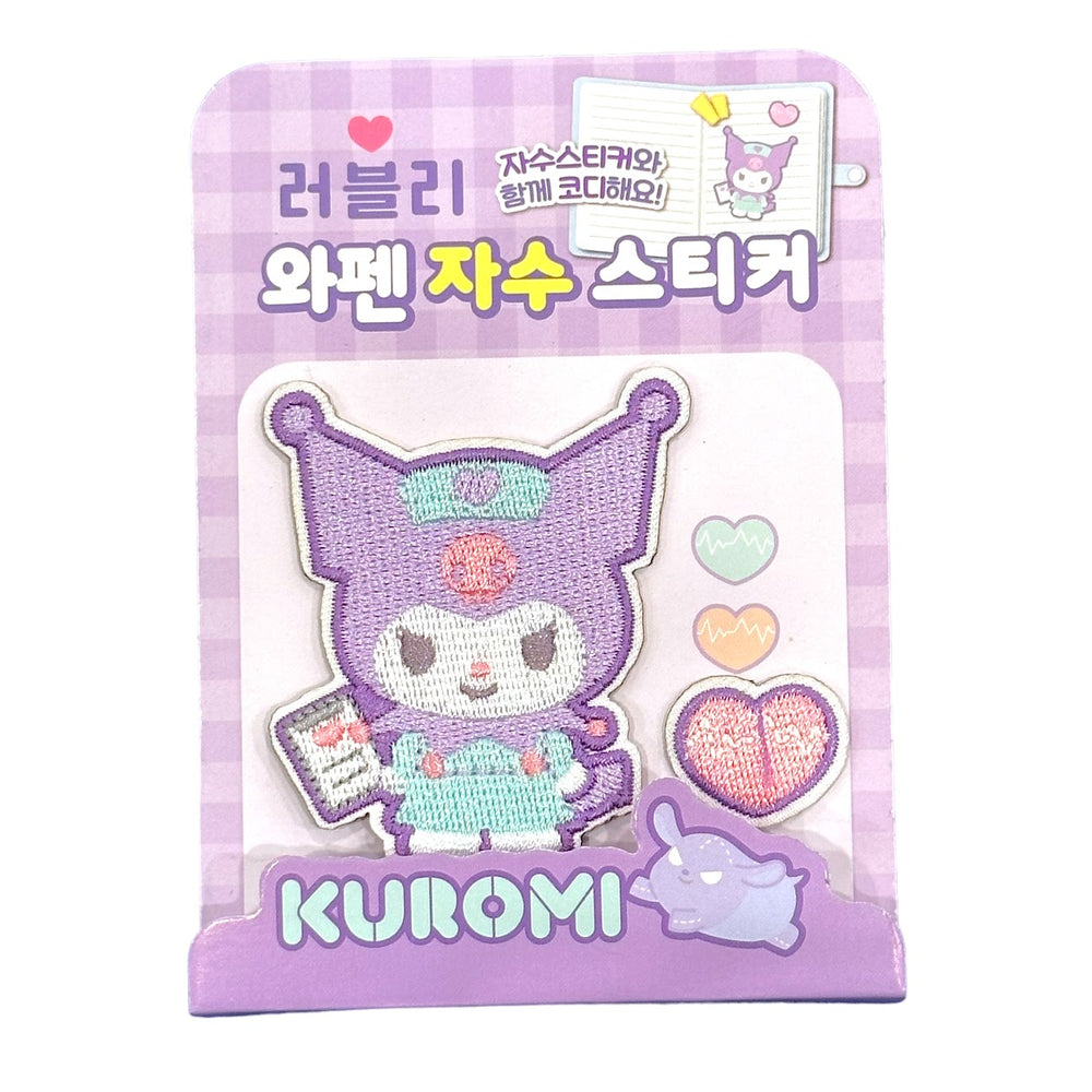 Kuromi "Lovely Patch" Sticker (Nurse)