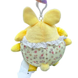 Pompompurin "Flower Bunny" Mascot Clip-On Plush