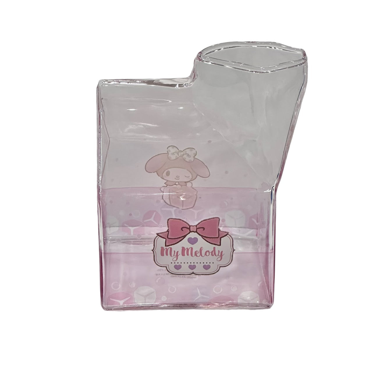My Melody Glass Milk Carton [LIMIT]