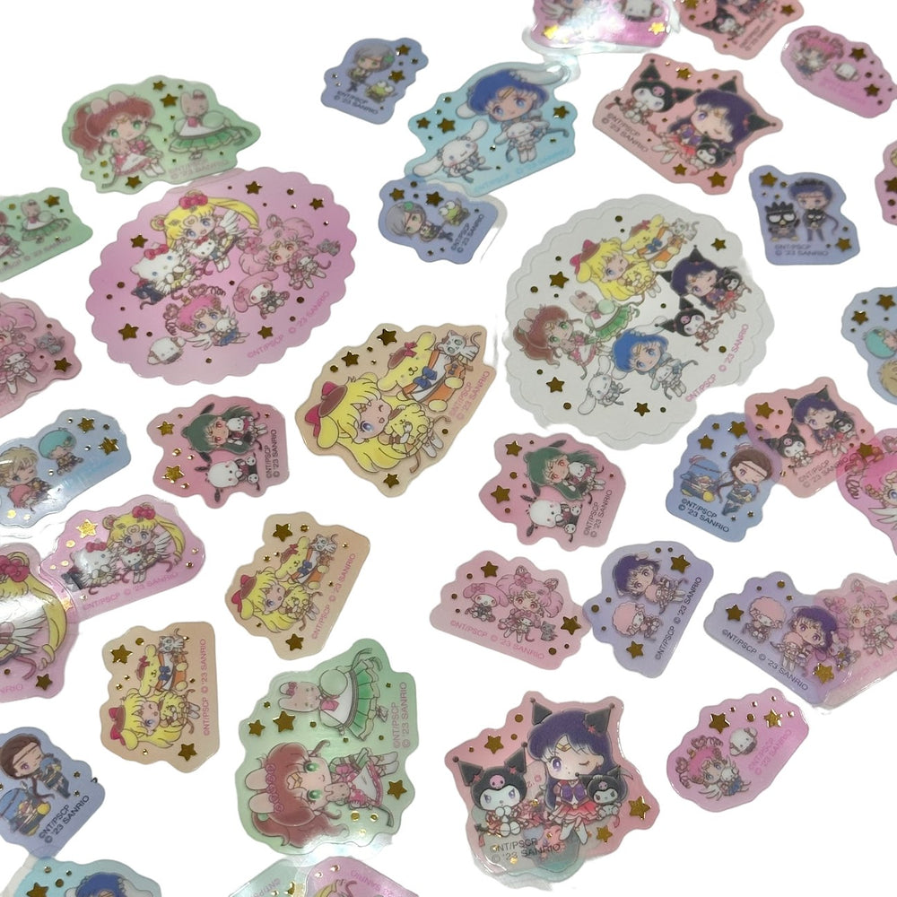 Sanrio Characters x Sailor Moon Sticker Set