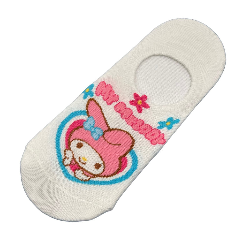 My Melody "Heart" No Show Socks