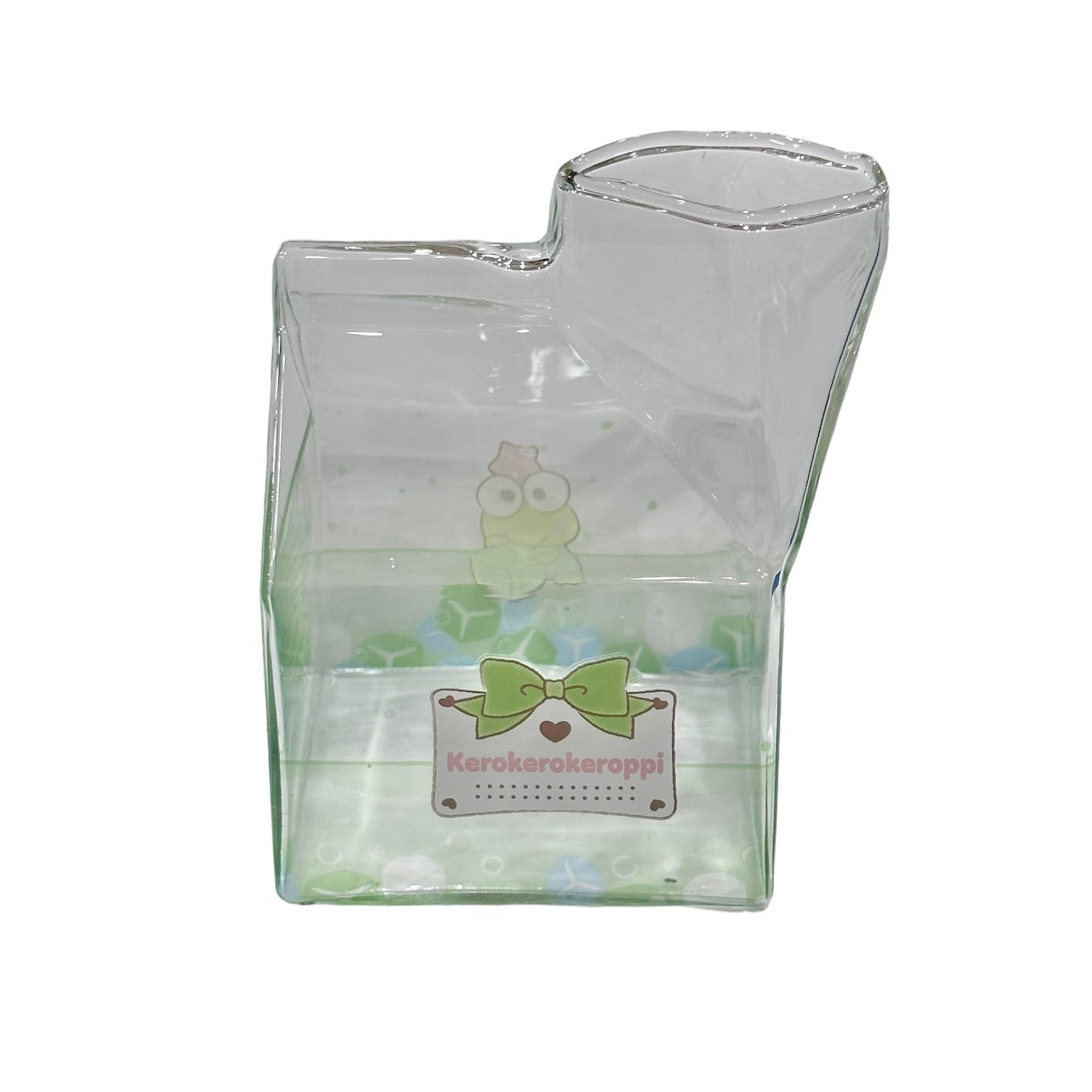 Keroppi Glass Milk Carton [LIMIT]