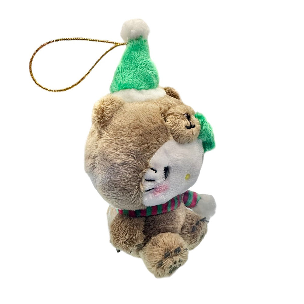 Hello Kitty "Brown Polar Bear" Mascot Plush Ornament